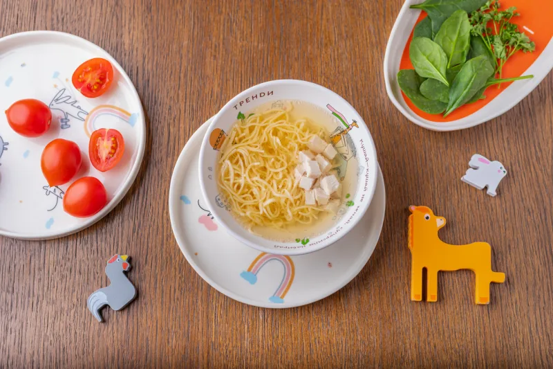Заказать Домашняя лапша с куриным филес доставкой |Тренди